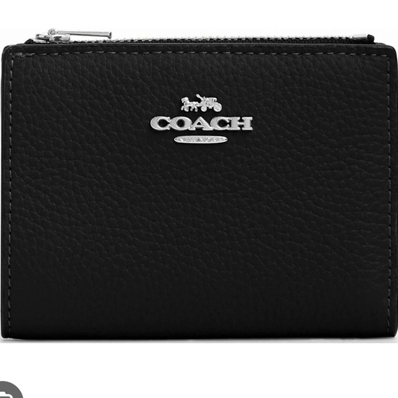 Black Coach BiFold Wallet - Picture 5 of 6